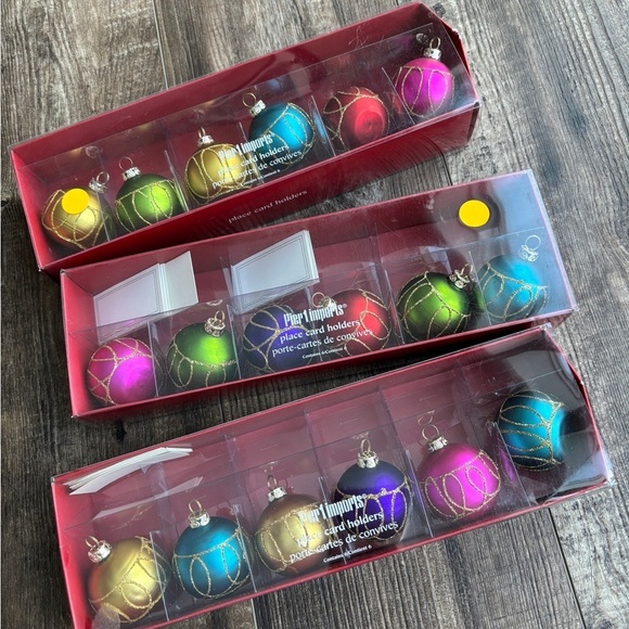 Pier 1 Imports Ornament Place Card Holders - Picture 3 of 6